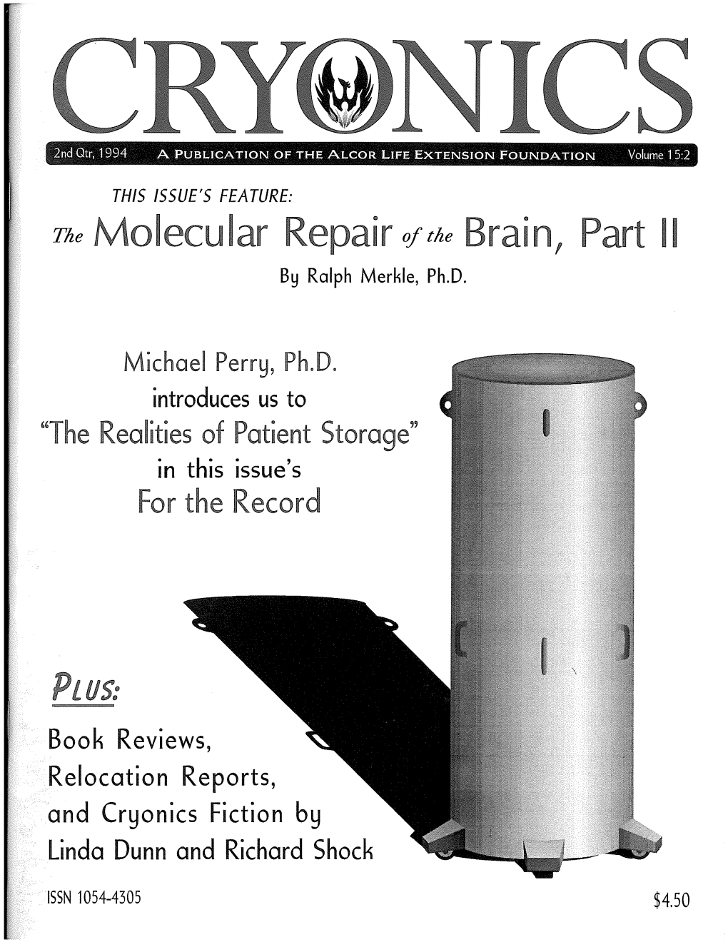 The Molecular Epair of the Rain, Part II by Ralph Merkle, Ph.D