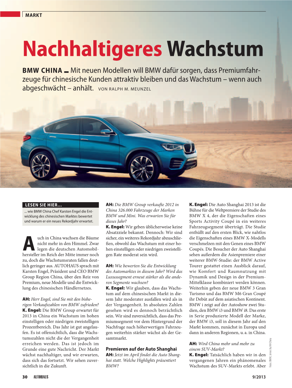 Nachhaltigereswachstum BMW China