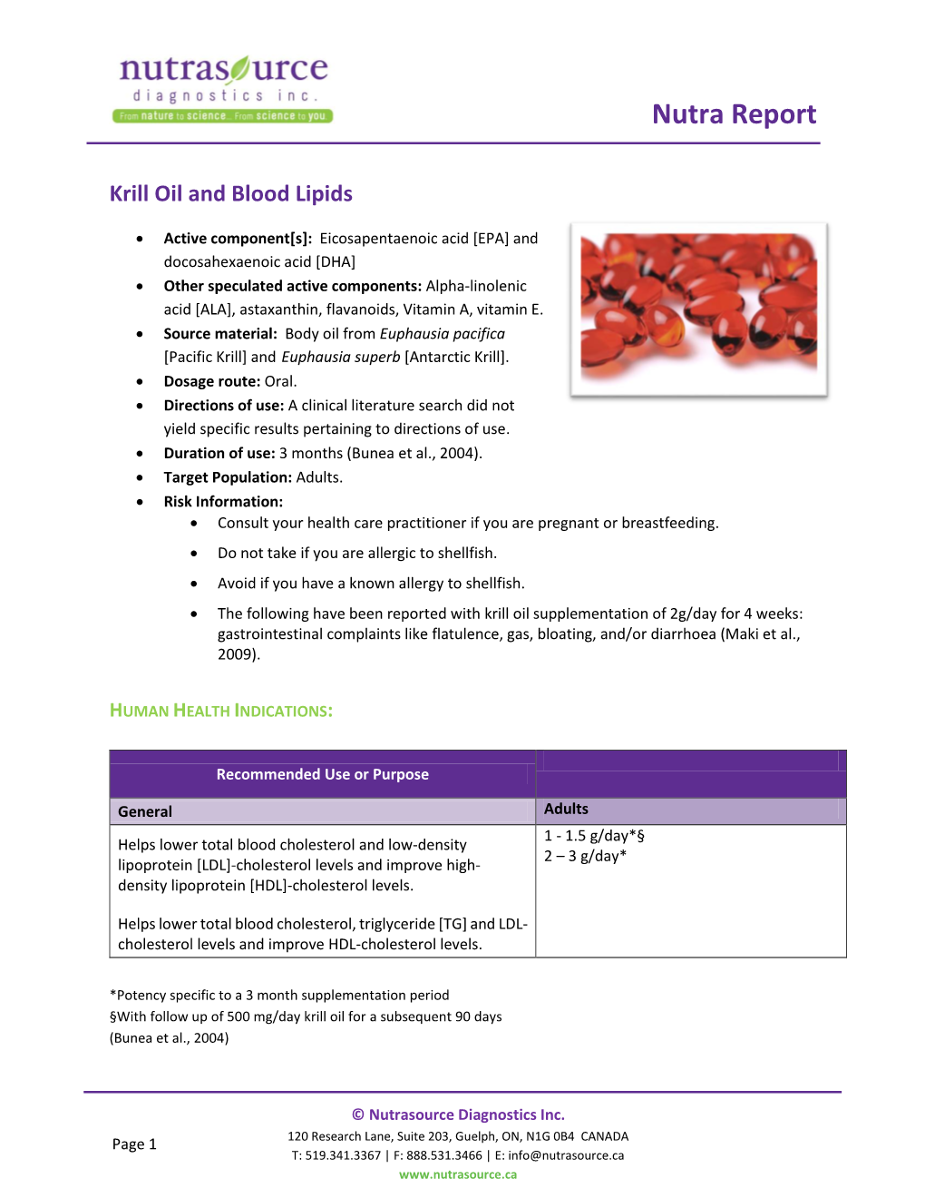 Krill Oil and Blood Lipids