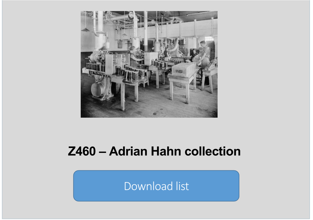 Z460 – Adrian Hahn Collection Download List