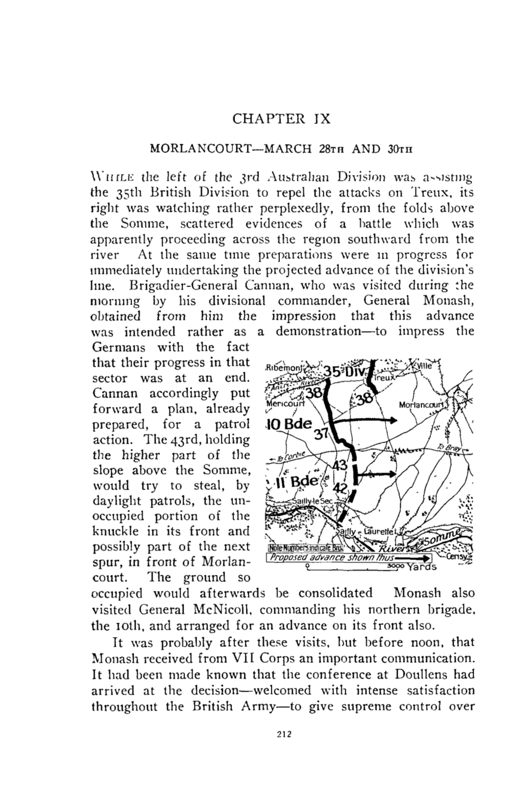 CHAPTER JX Ll-Rr Rr2e the Left of the 3Rd .4Ustralian Division Was A\\Istiiig