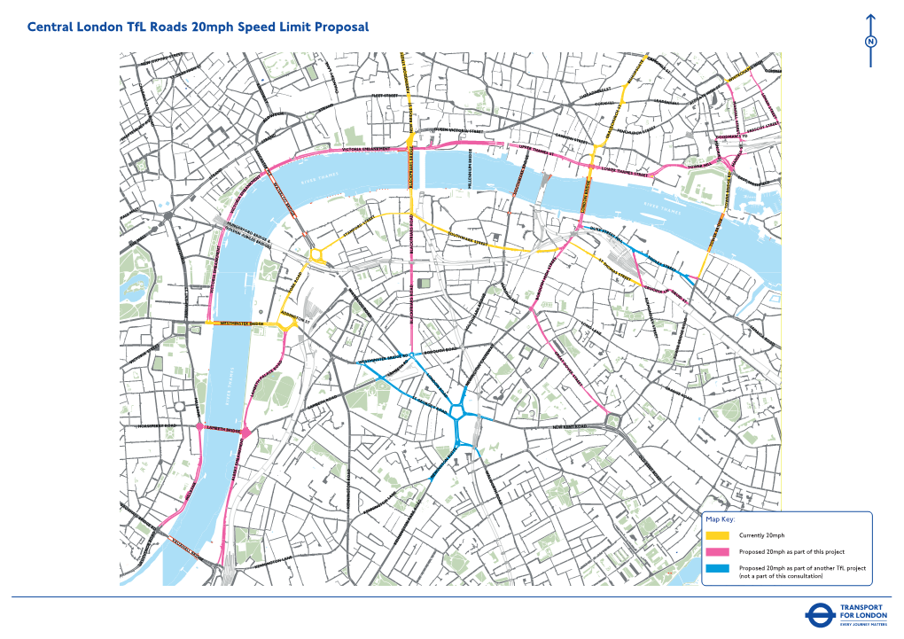 Central London Tfl -20Mph Overview