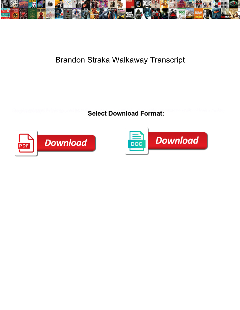 Brandon Straka Walkaway Transcript