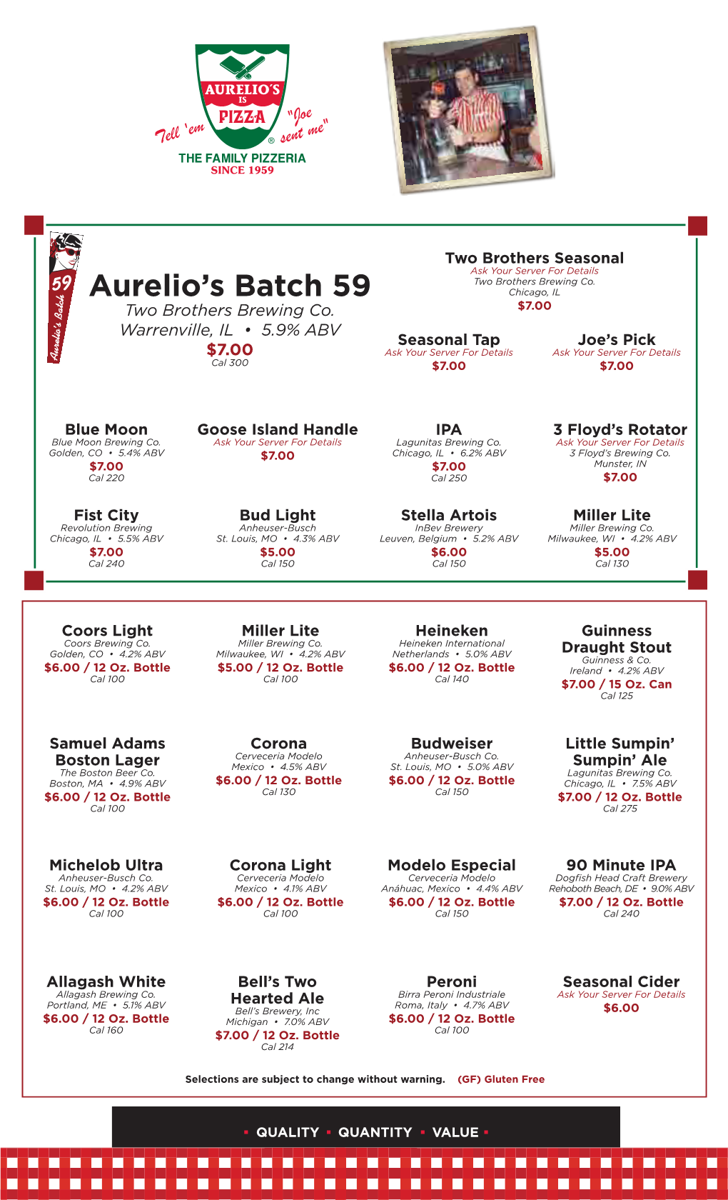 Aurelio's Batch 59