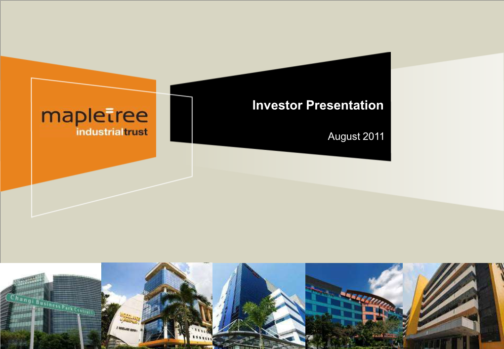 Investor Presentation Slides