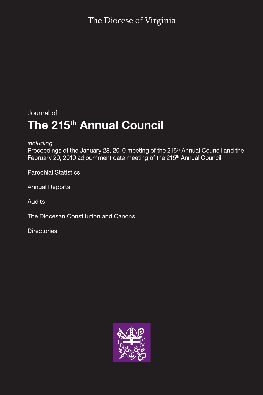 The 215Th Annual Council