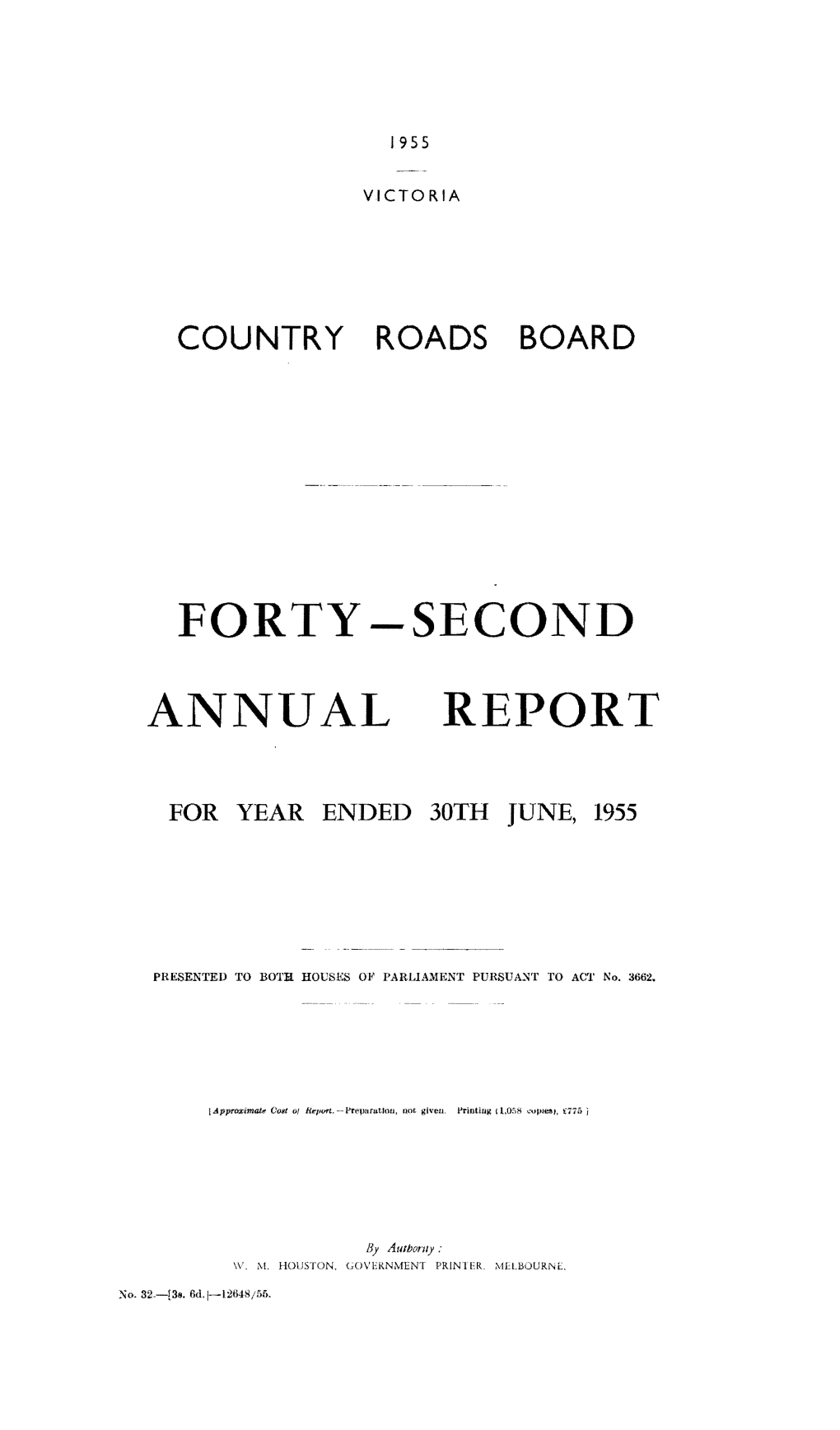 Forty -Second Annual Report