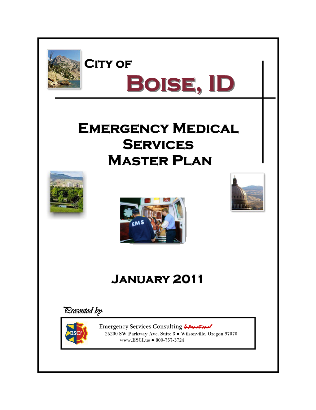 EMS Final Report Cover January 2011