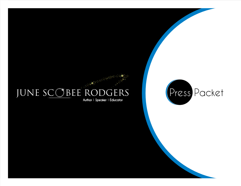 Press Packet Author Speaker Educator June Scobee Rodgers