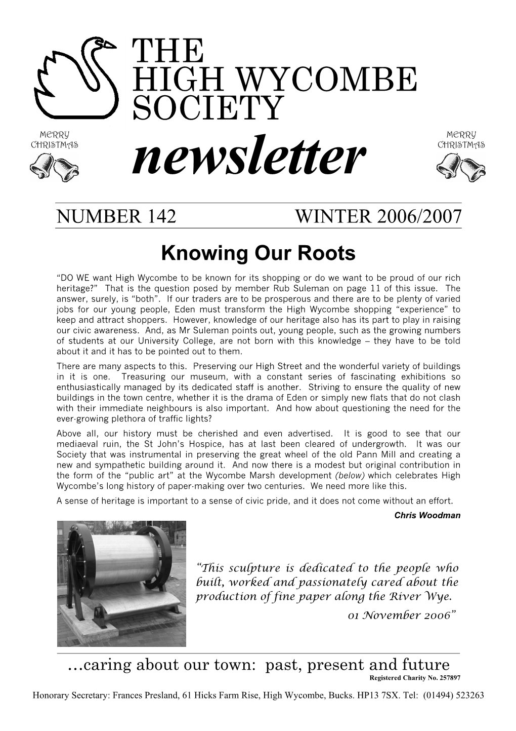 No.142, Winter 2006/2007