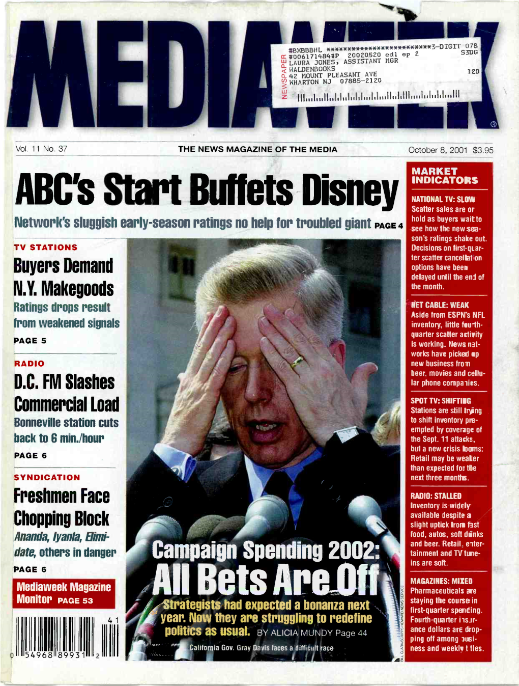 ABC's Start Buffets Disney