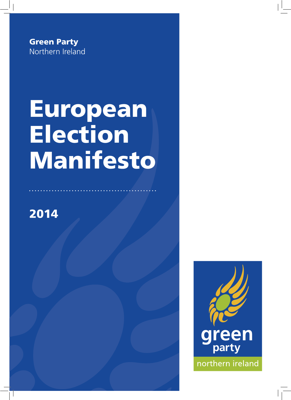 European Election Manifesto