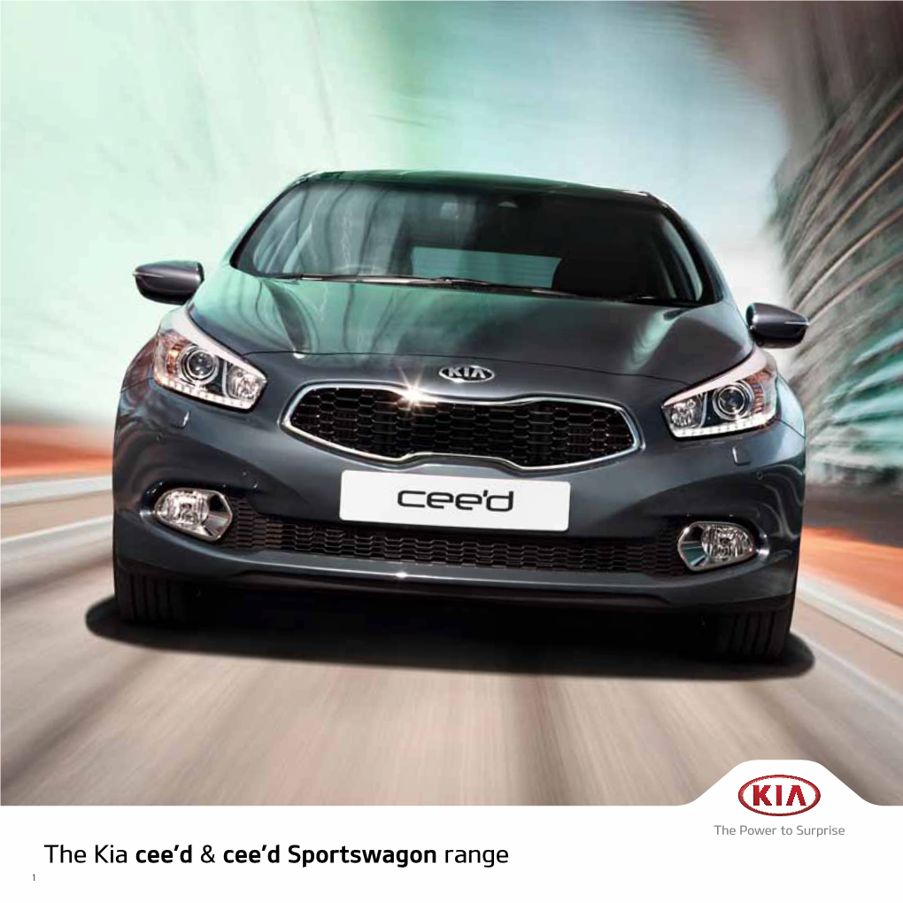 The Kia Cee'd & Cee'd Sportswagon Range