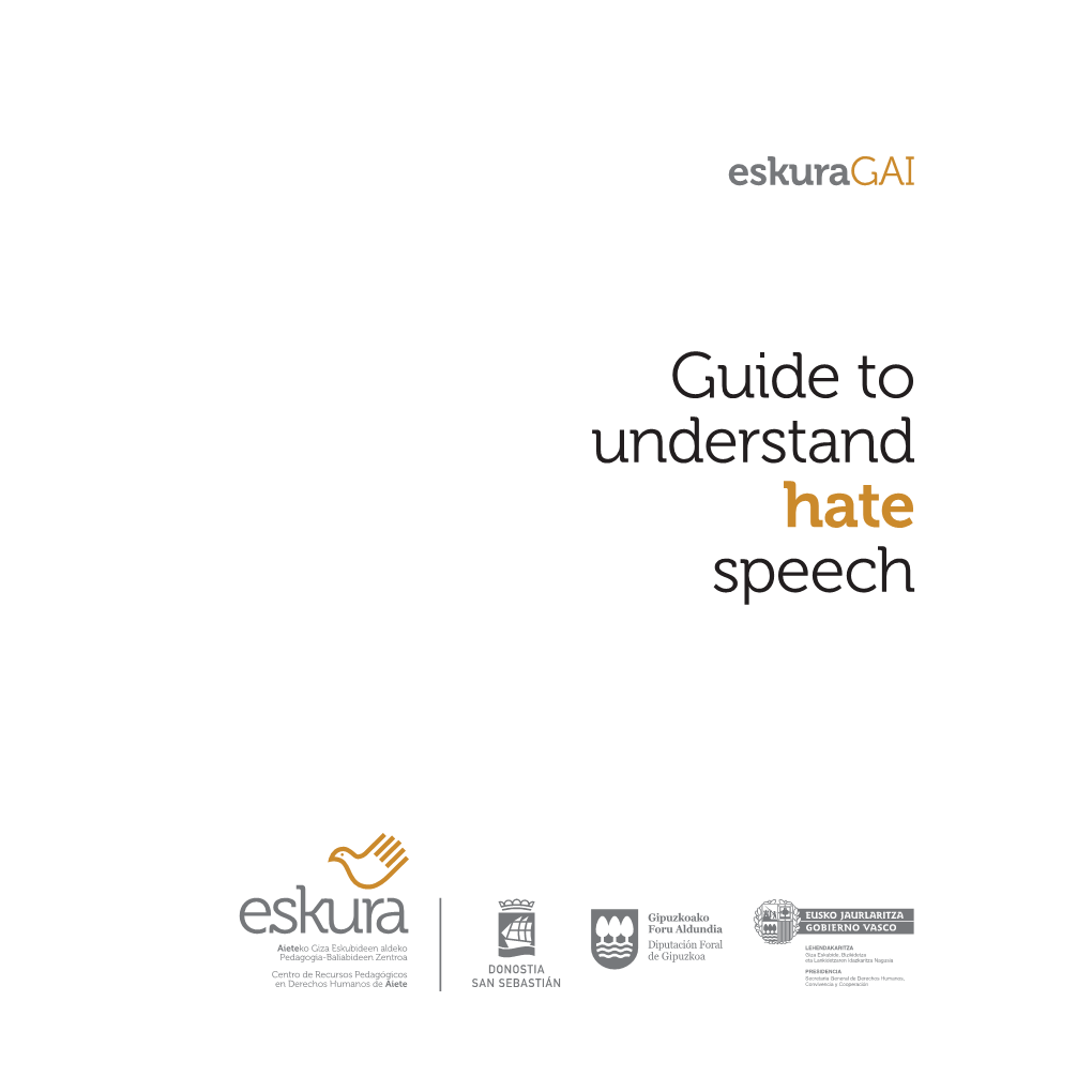 Hate Speech Guide