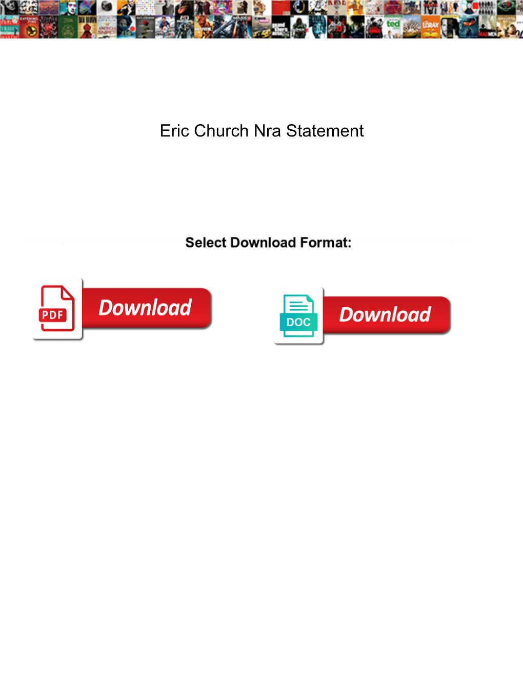 Eric Church Nra Statement