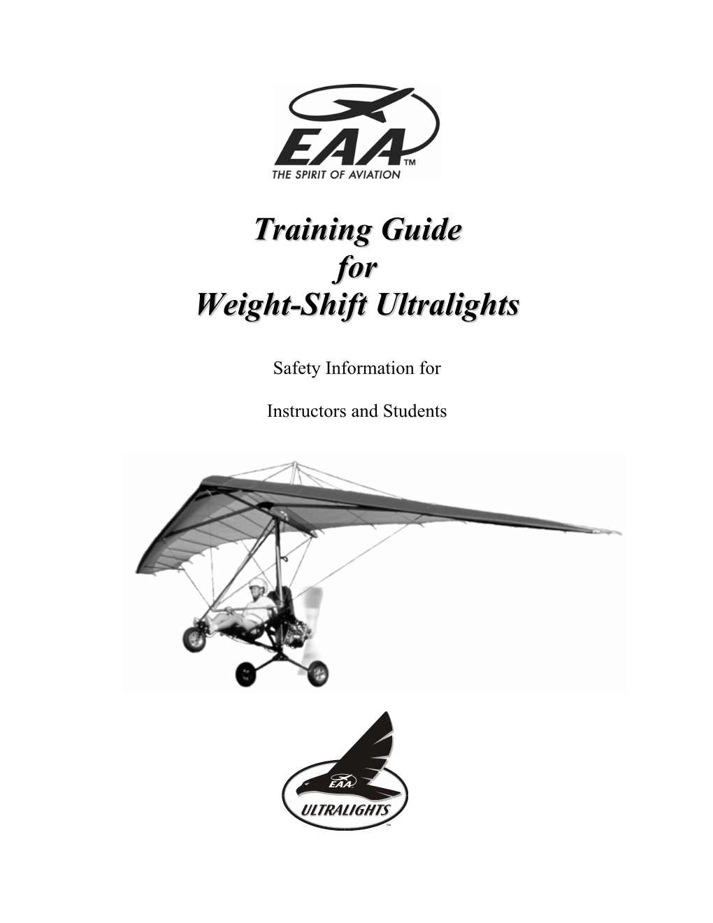 Training Guide for Weight-Shift Ultralights