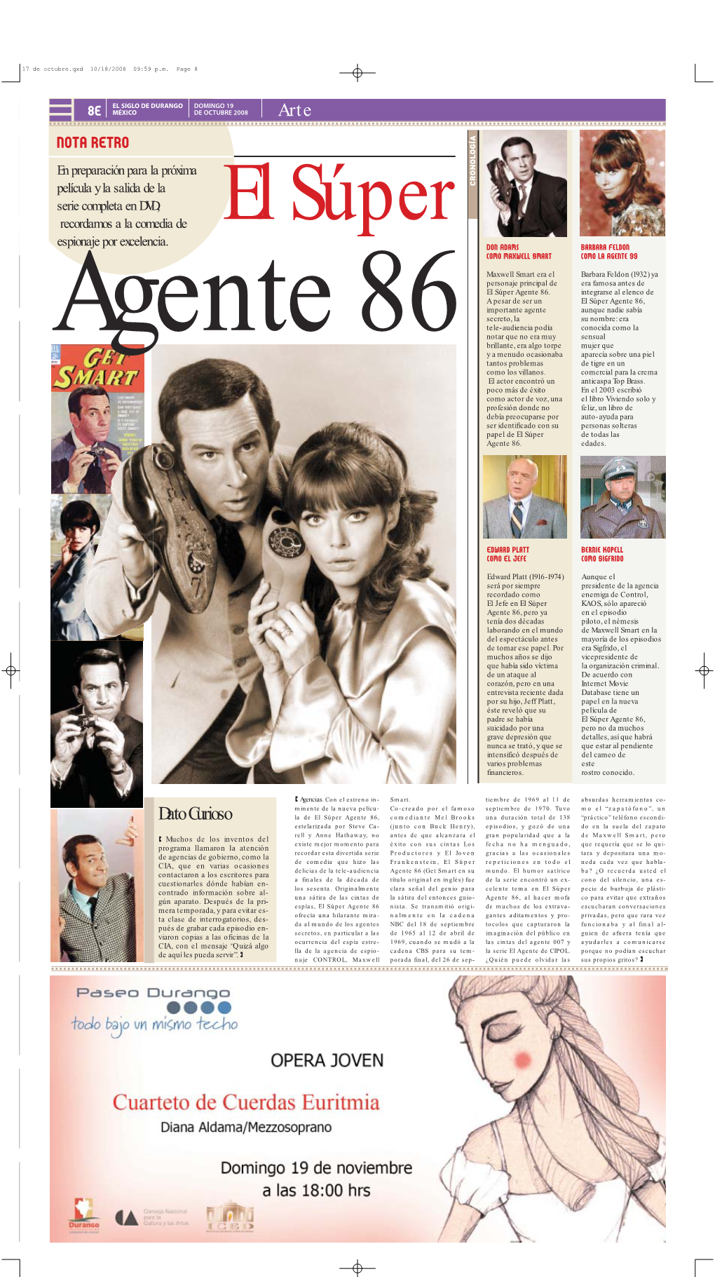 Arte El Súper Agente 86