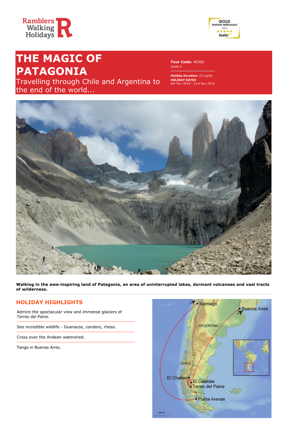 The Magic of Patagonia Holiday Grade