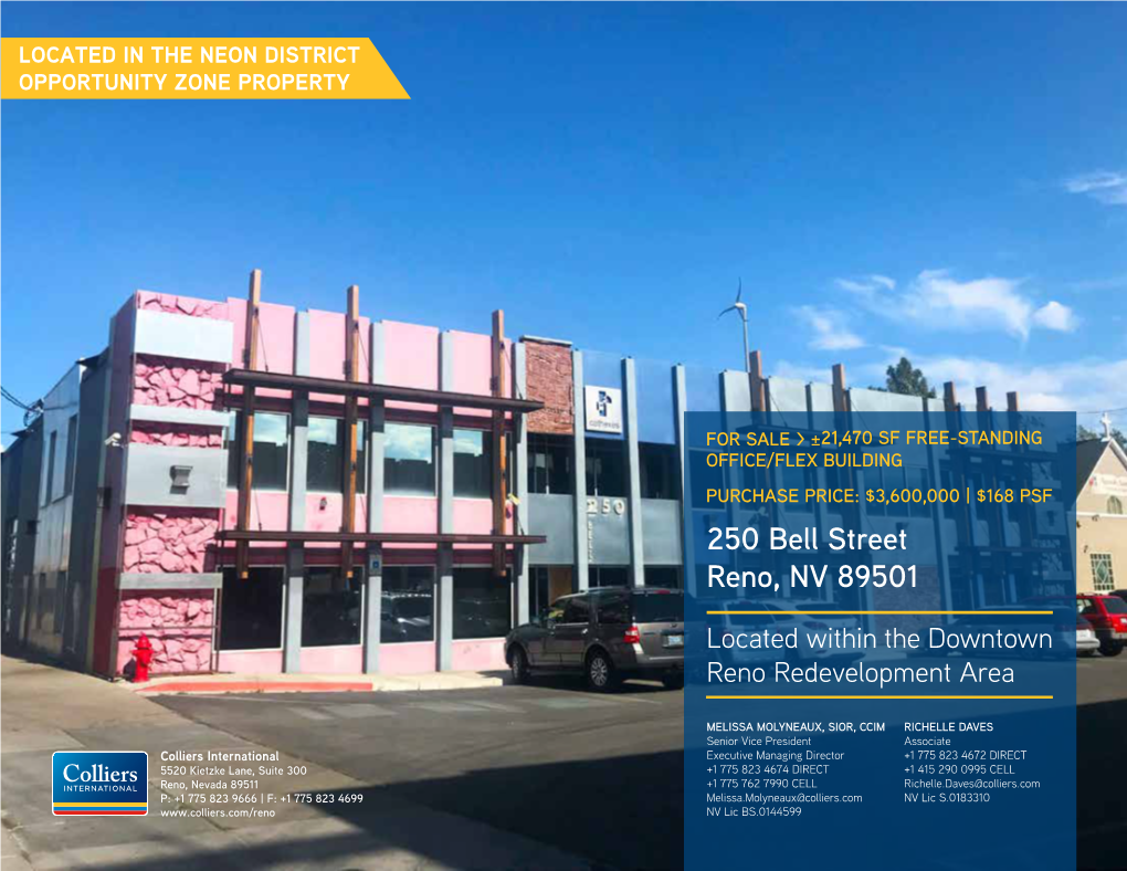 250 Bell Street Reno, NV 89501