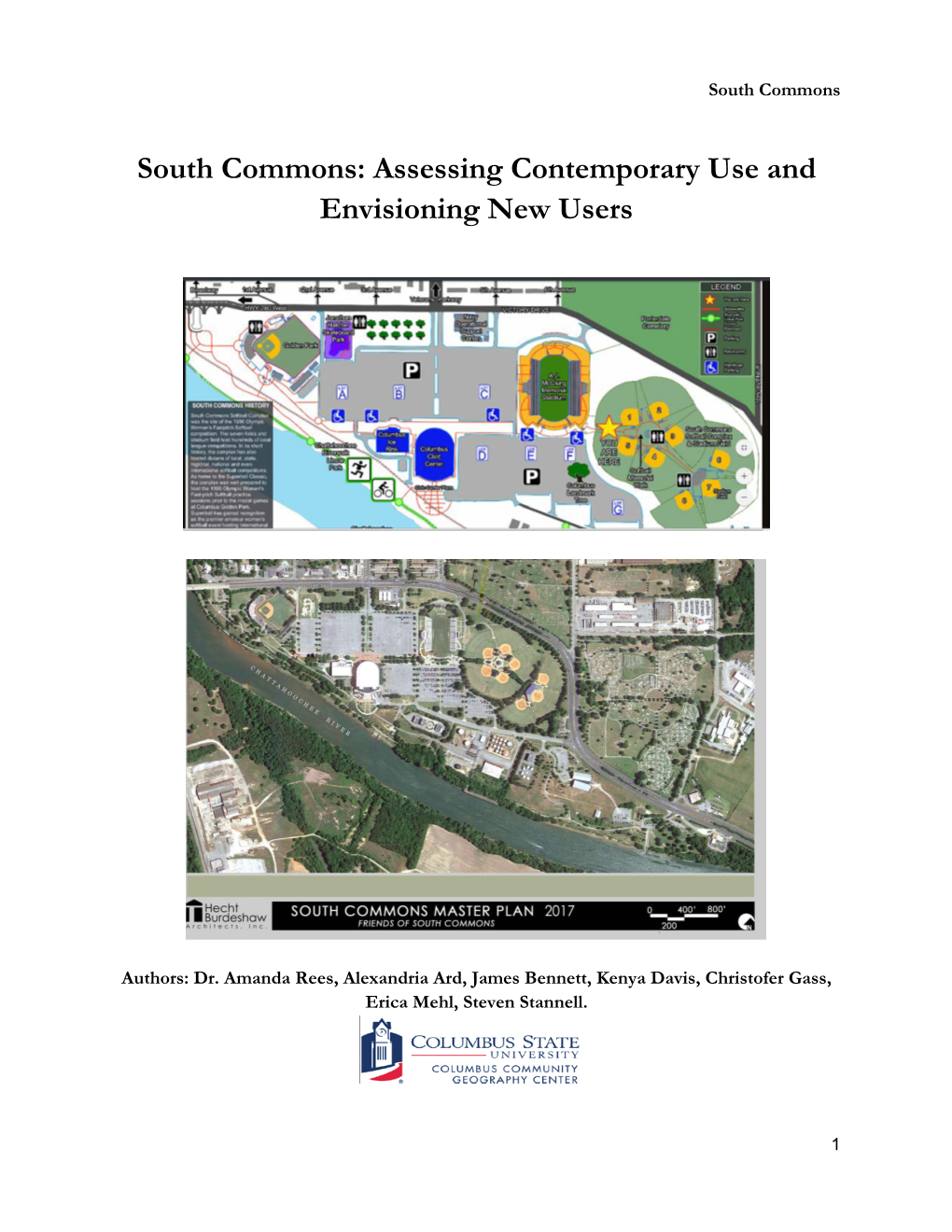 South Commons: Assessing Contemporary Use and Envisioning New Users