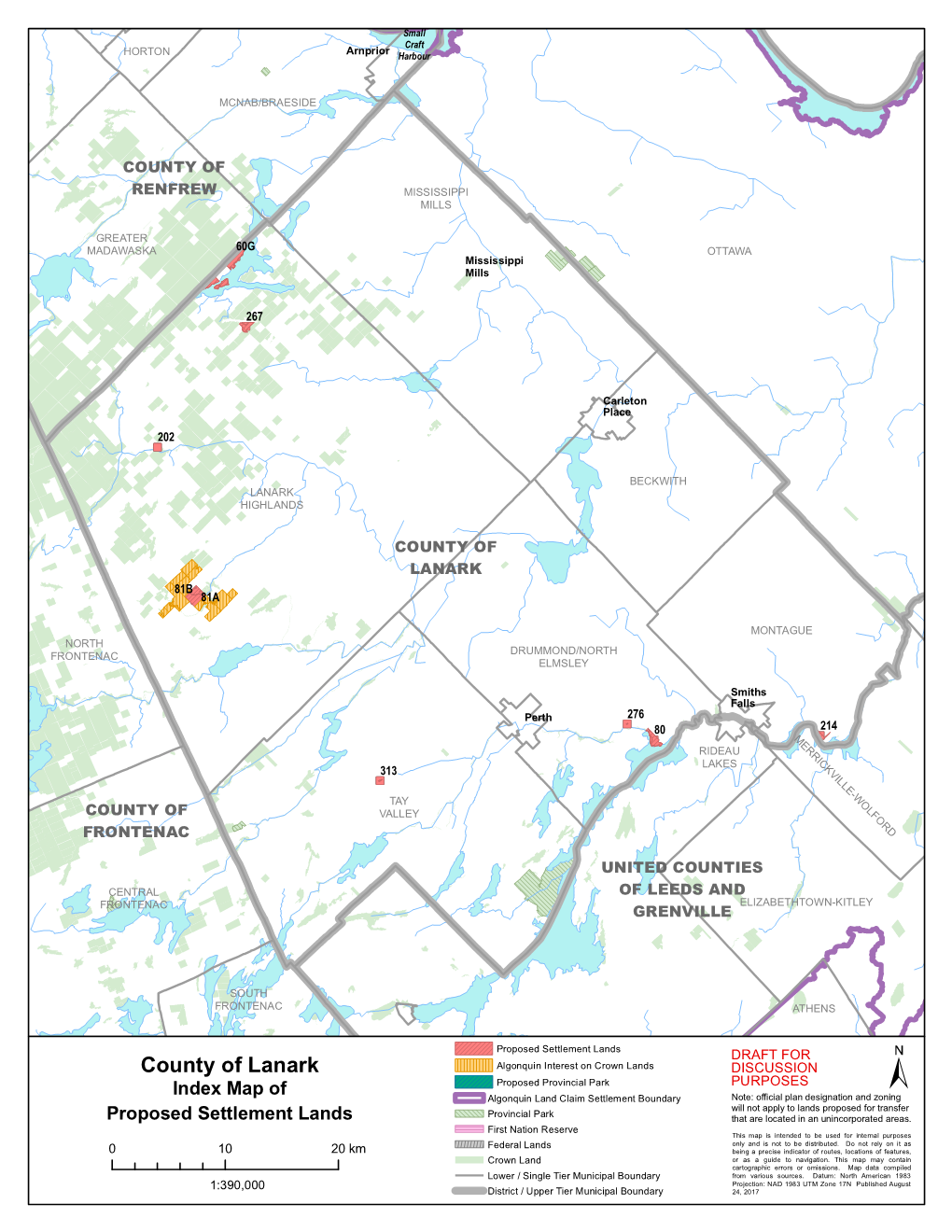 Appendix C Municipal Parcel Review Package County of Lanark