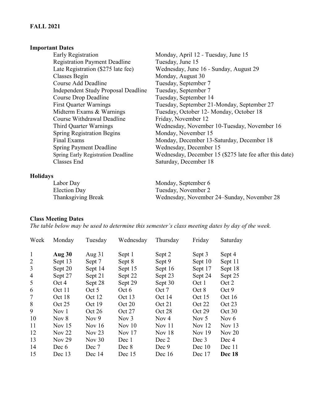 2021-2022 Academic Year