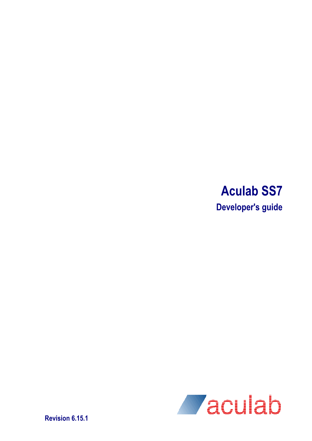 Aculab SS7 Developer's Guide