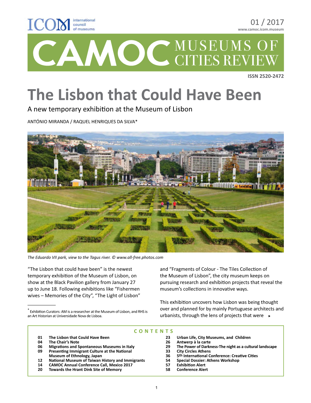 CAMOC Museums of Cities Review