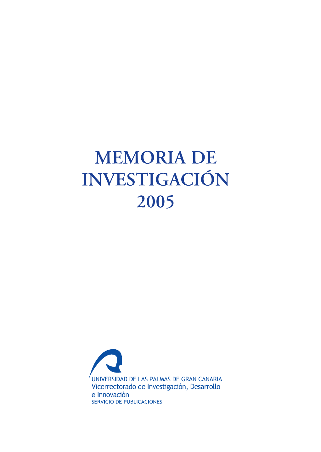 Memoria De Investigación De 2005