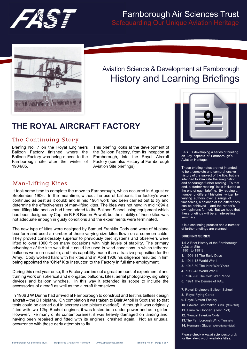 Royal Aircraft Factory 9