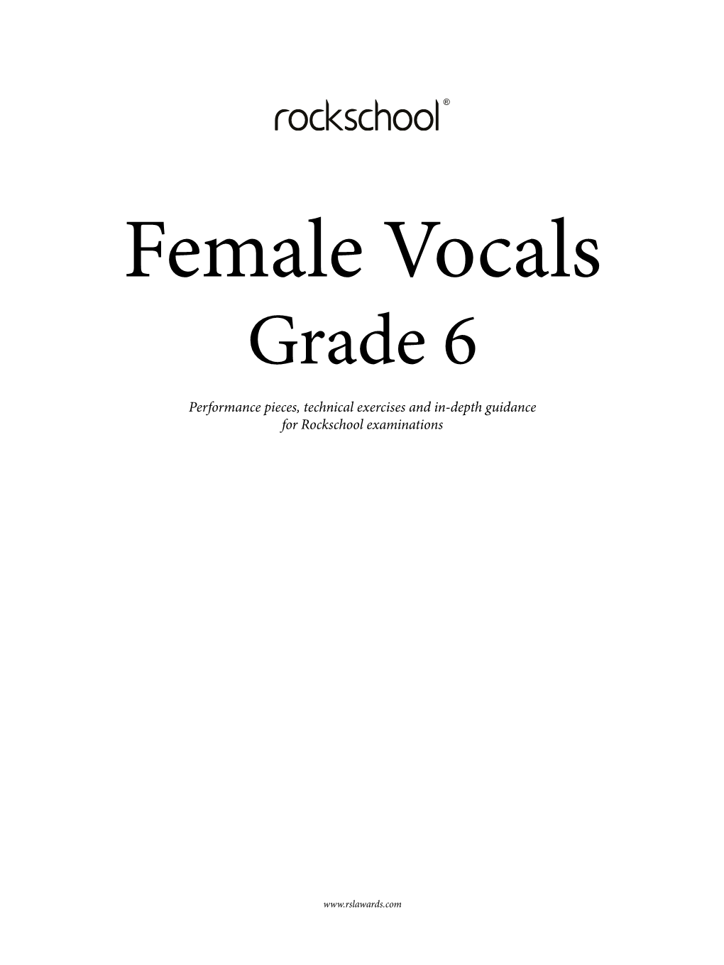 Grade 6 Performance Pieces, Technical Exercises and In-Depth Guidance for Rockschool Examinations