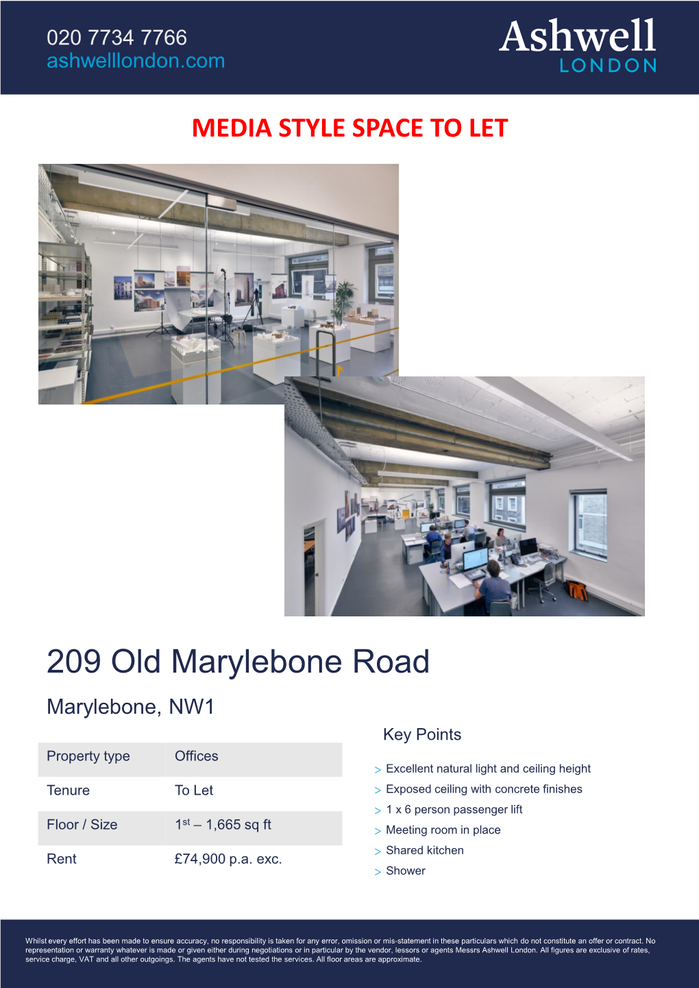 209 Old Marylebone Road