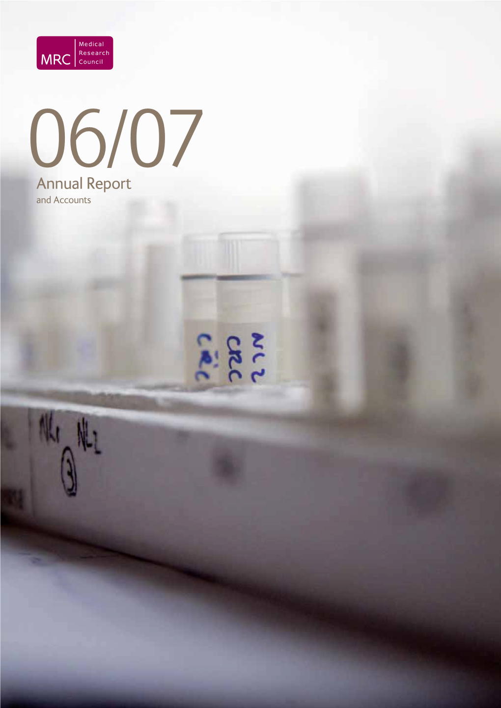 Medical Research Council Annual Report and Accounts 2006/07 HC 93