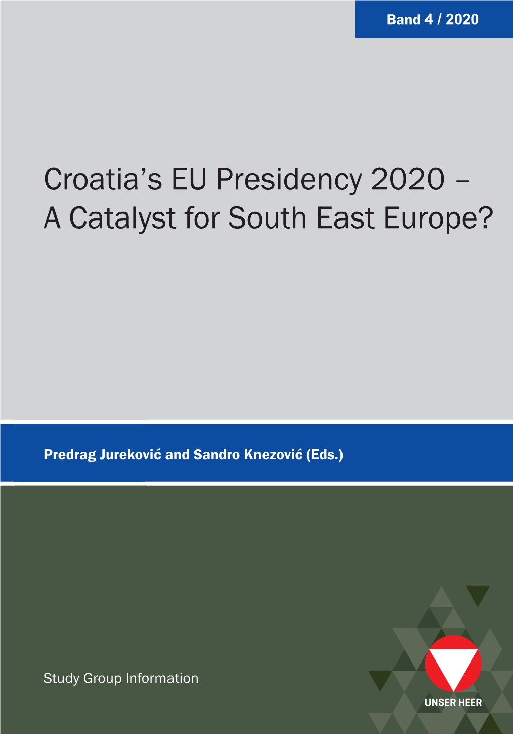 Croatia's EU Presidency 2020