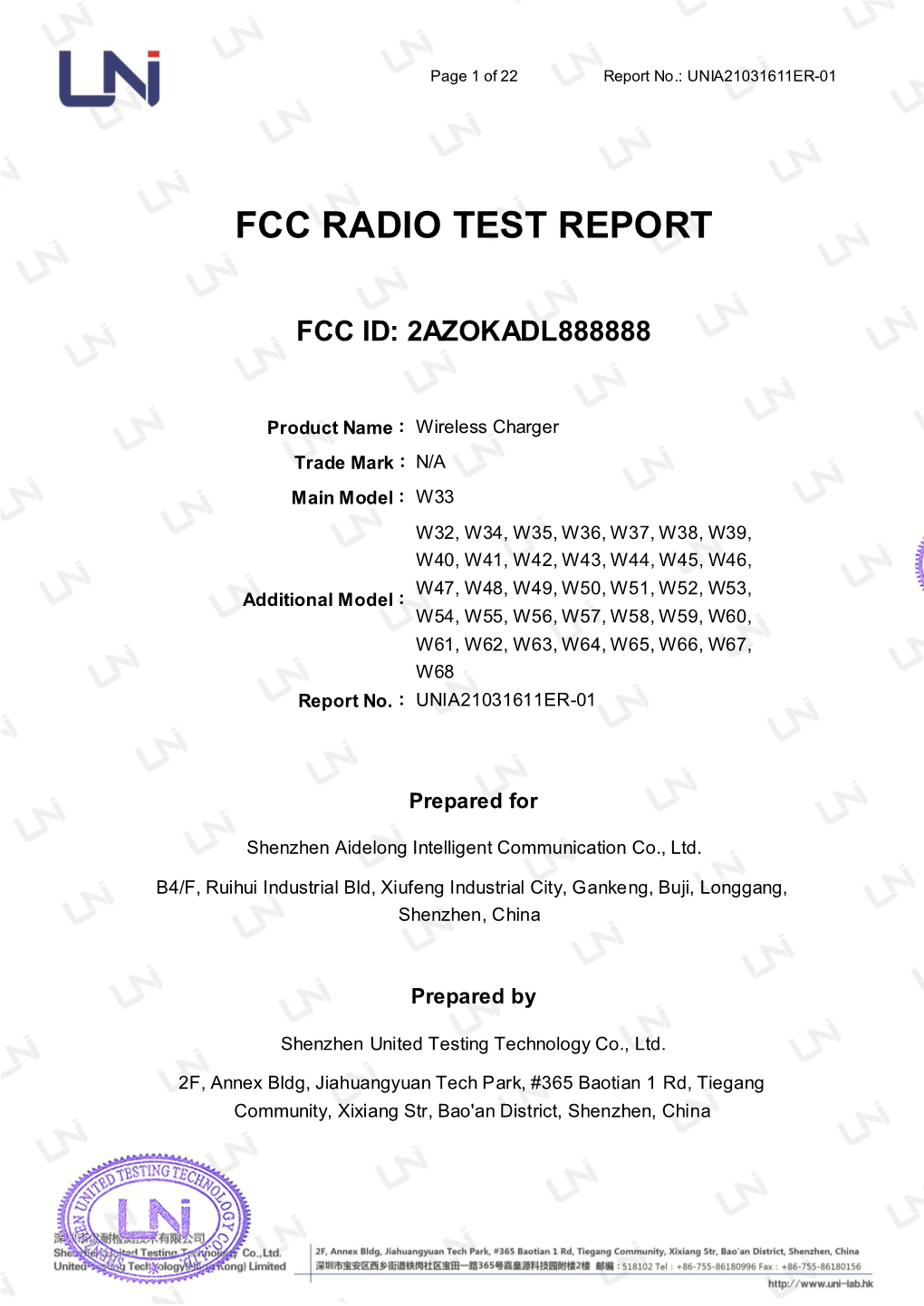 Measurement Report