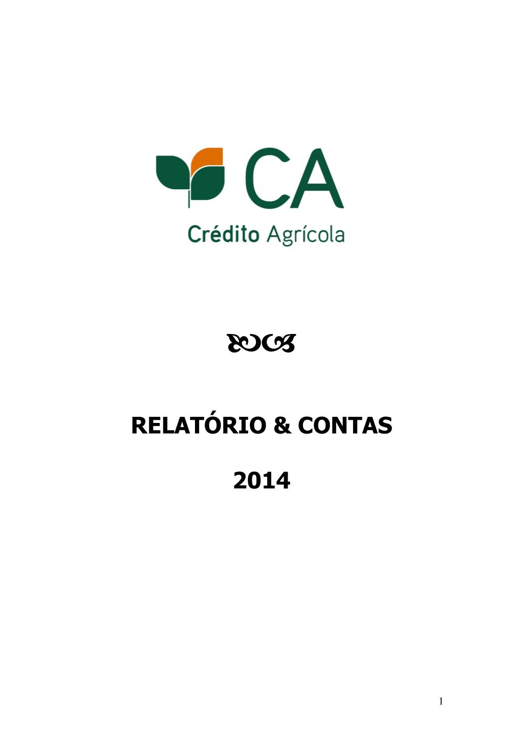 Relatório & Contas 2014