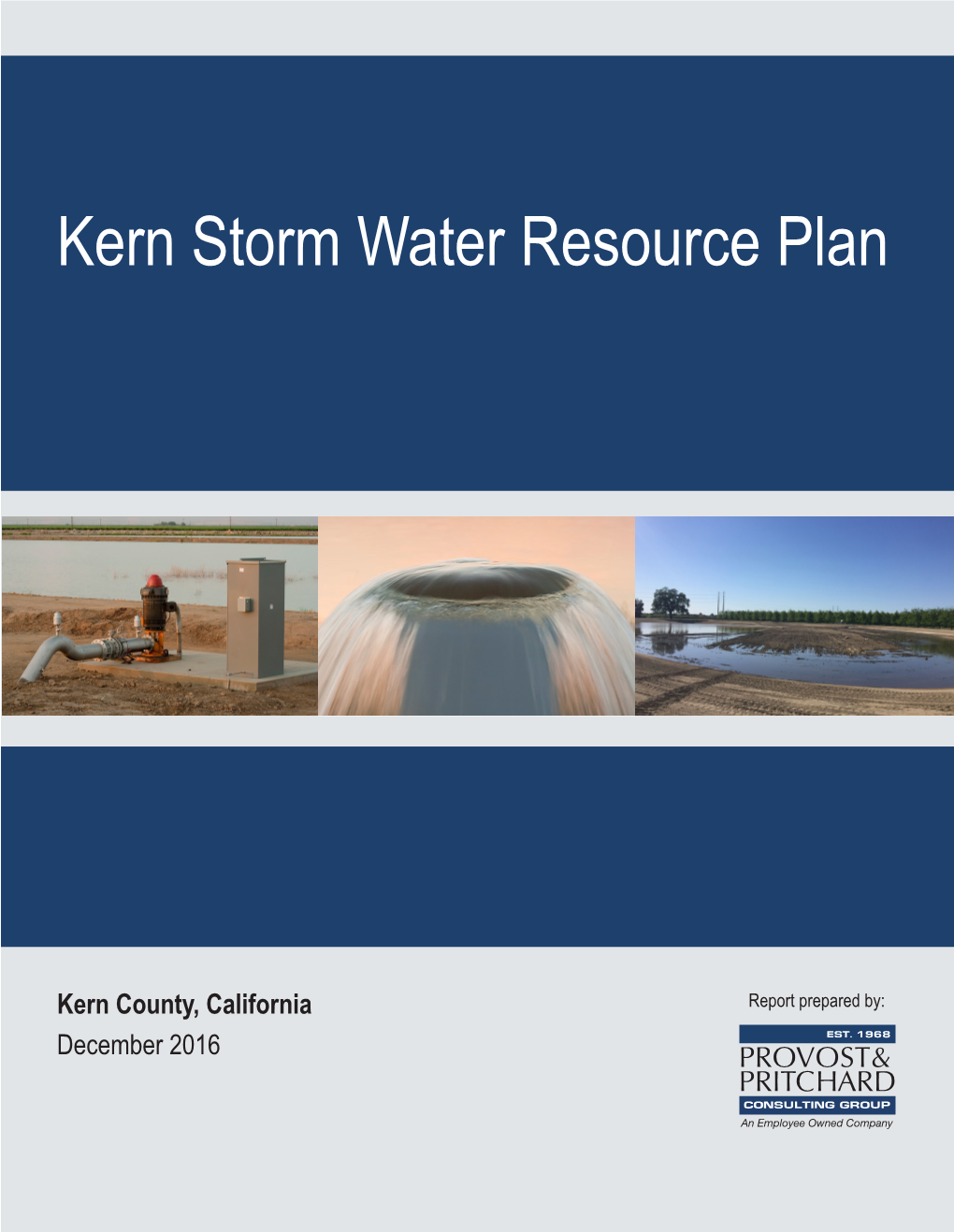 Kern Storm Water Resource Plan