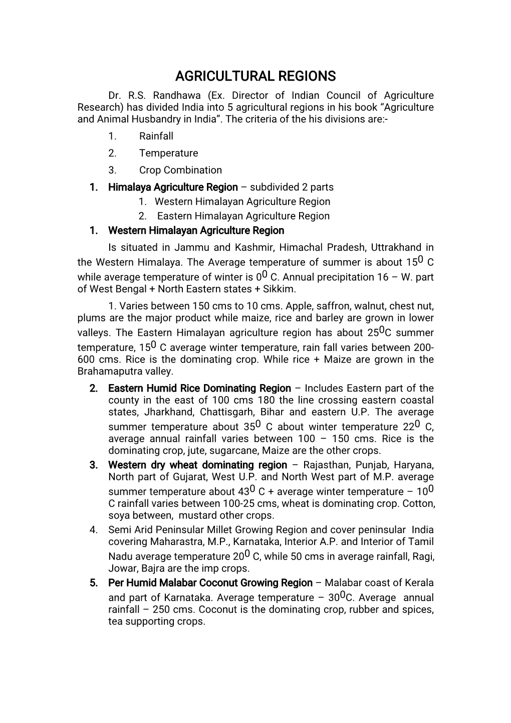 AGRICULTURAL REGIONS.Pdf