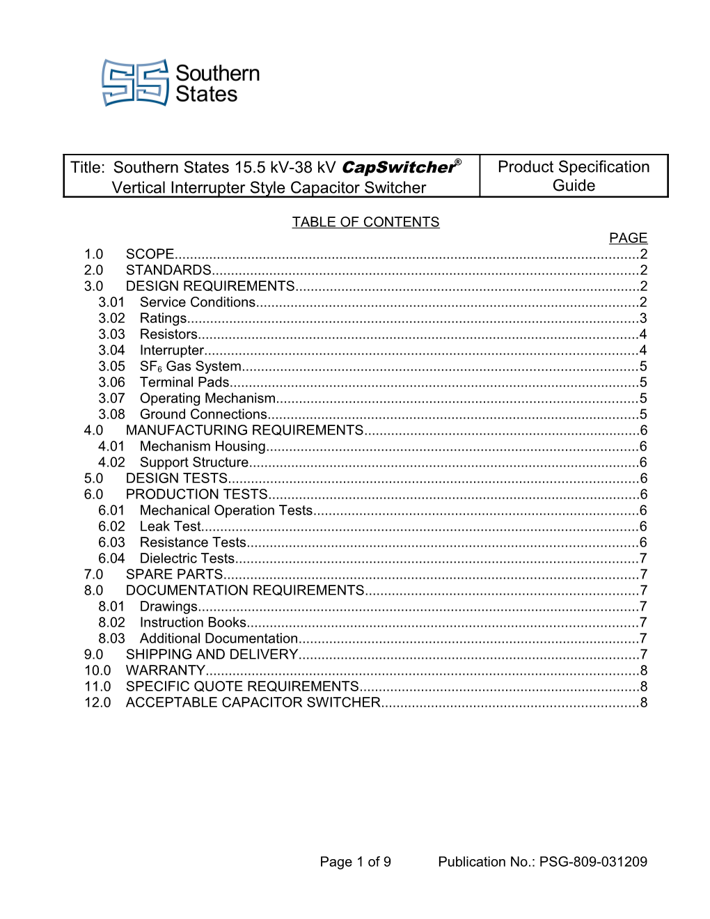 Table of Contents s284