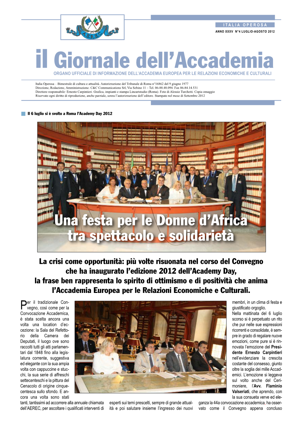 Il Giornale Dell'accademia