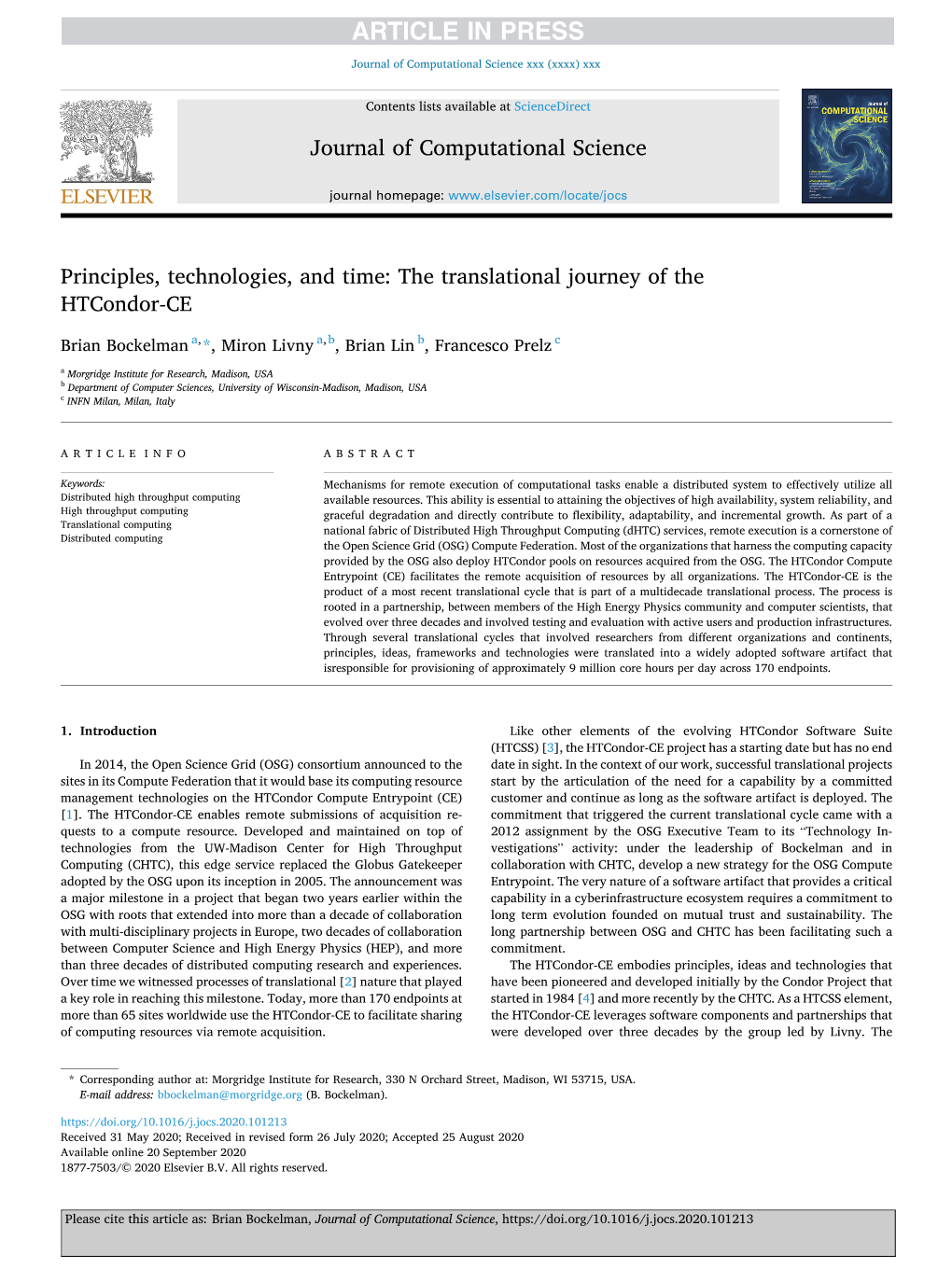 The Translational Journey of the Htcondor-CE