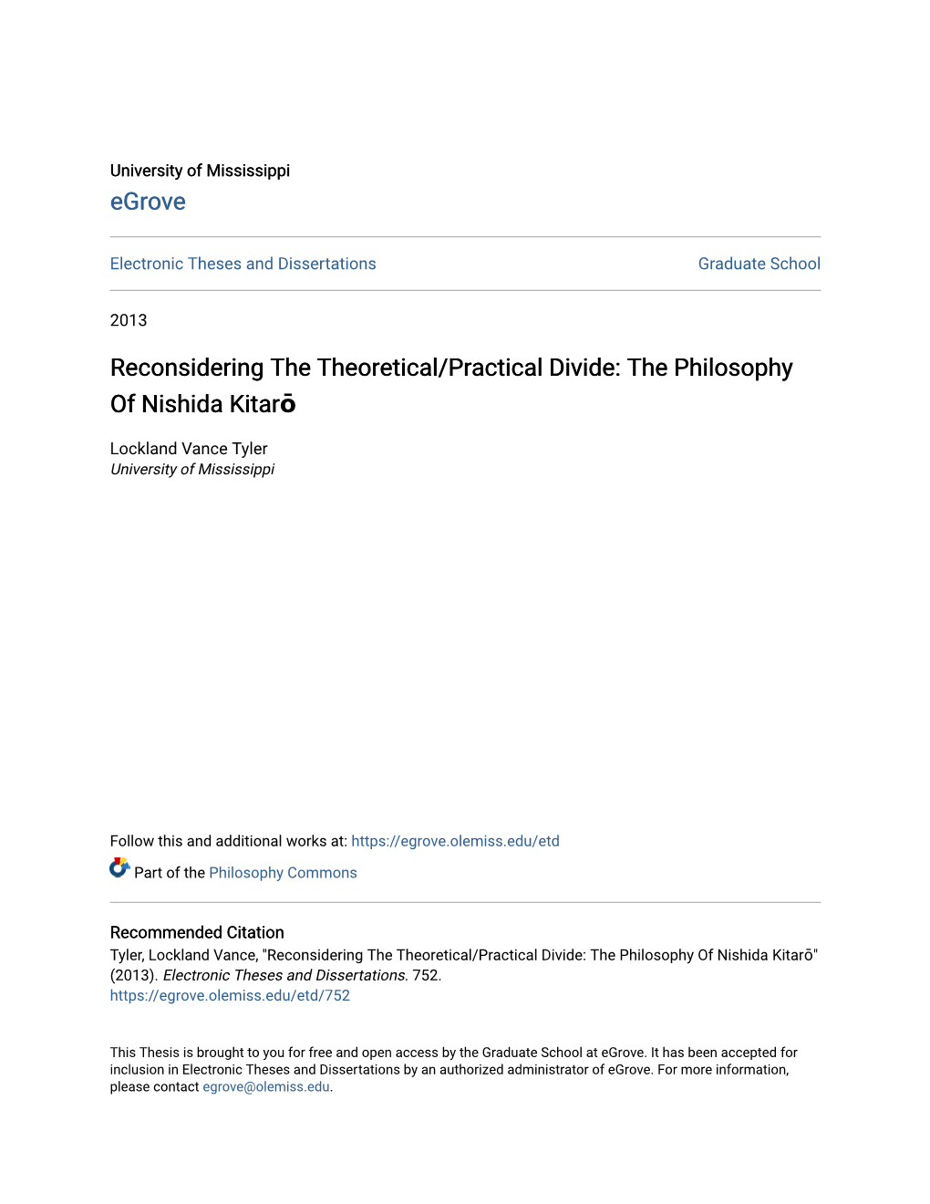 Reconsidering the Theoretical/Practical Divide: the Philosophy of Nishida Kitarō