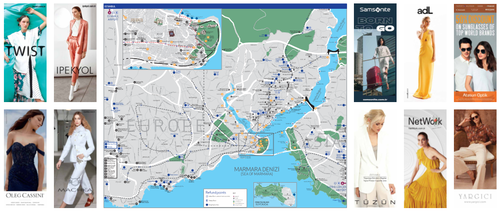 Istanbul Map STYLE Uzak Plan 2019 Small