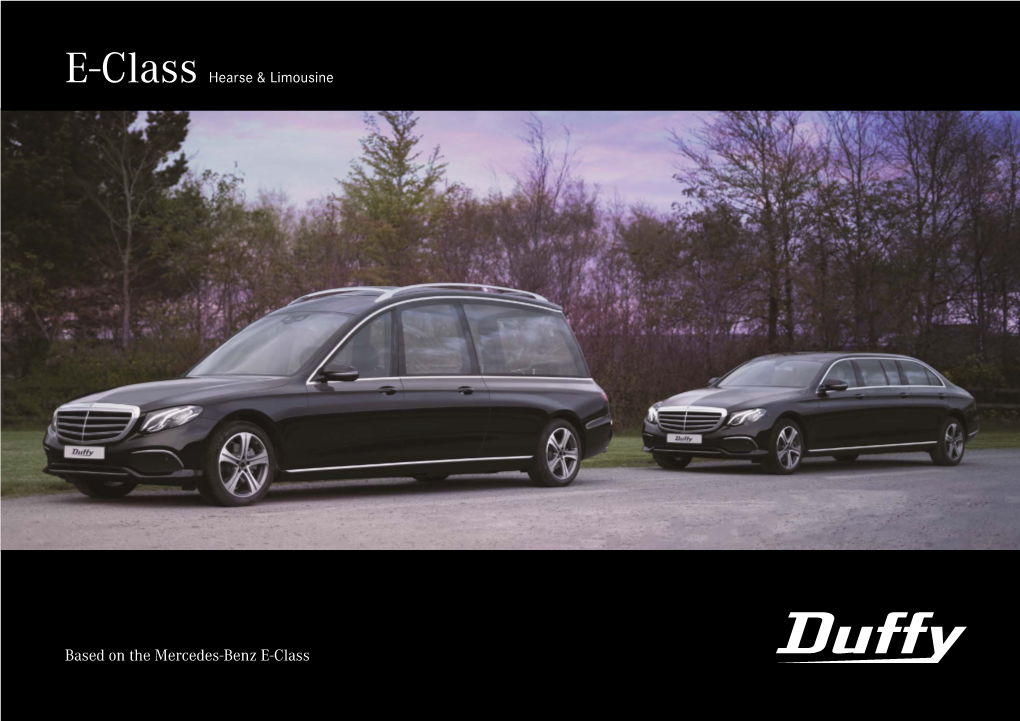 E-Class Hearse & Limousine