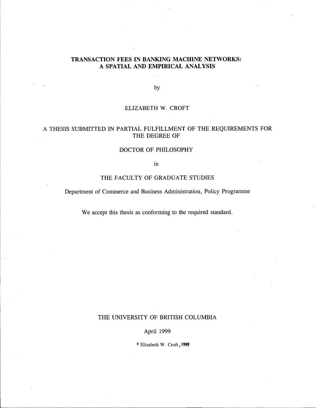 Transaction Fees in Banking Machine Networks: a Spatial and Empirical Analysis