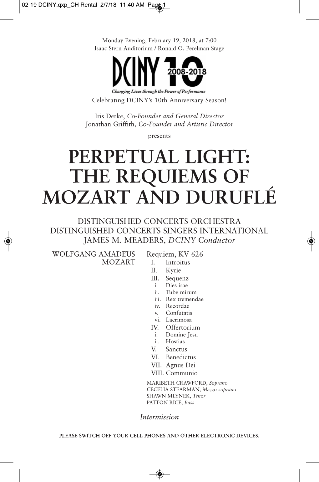 The Requiems of Mozart and Duruflé