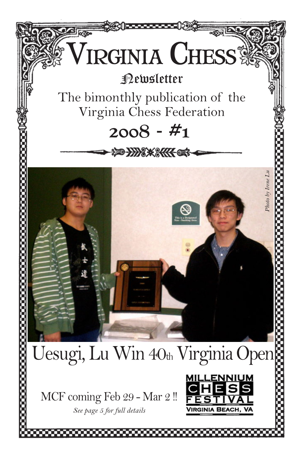 Uesugi, Lu Win 40Th Virginia Open