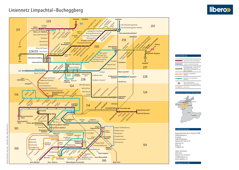 Liniennetz Limpachtal–Bucheggberg
