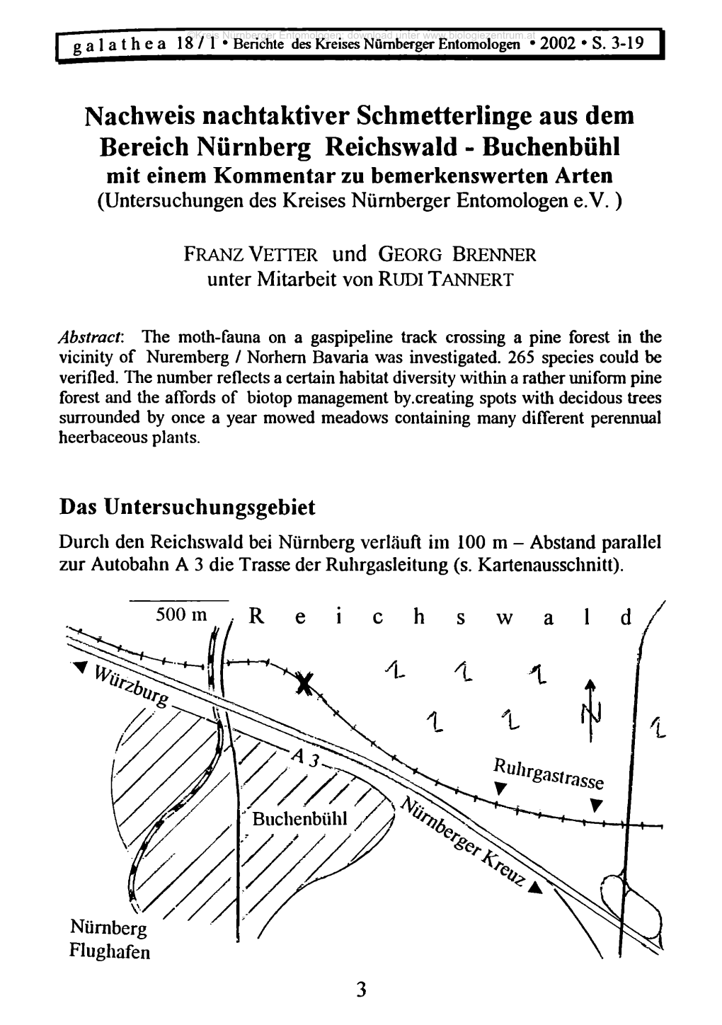 Nachweis Nachtaktiver Schmetterlinge Aus Dem Bereich