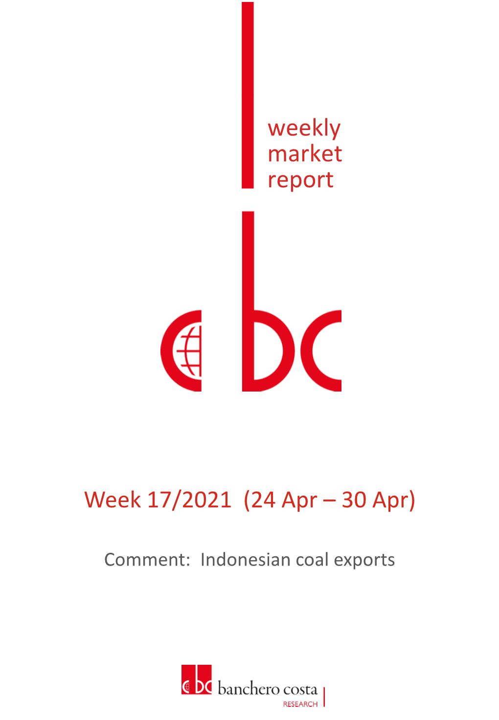 BANCOSTA Weekly Market Report